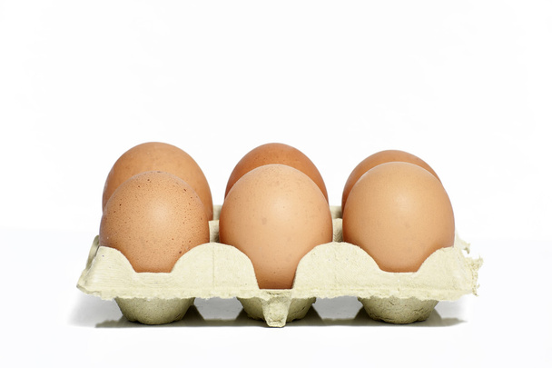 αυγά στη συσκευασία - Φωτογραφία, εικόνα