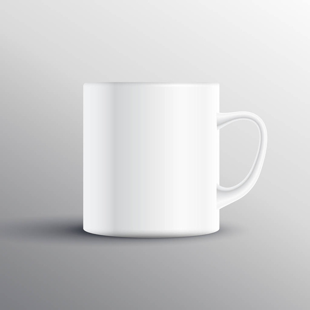 empty cup display mockup design - Vetor, Imagem