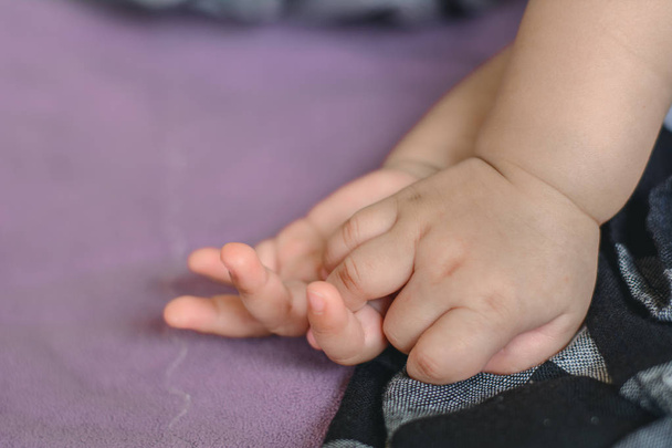 Baby hands of Newborn. - Фото, зображення