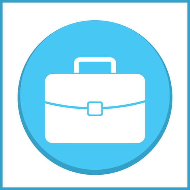 Luggage vector web Icon. - Vector, Image