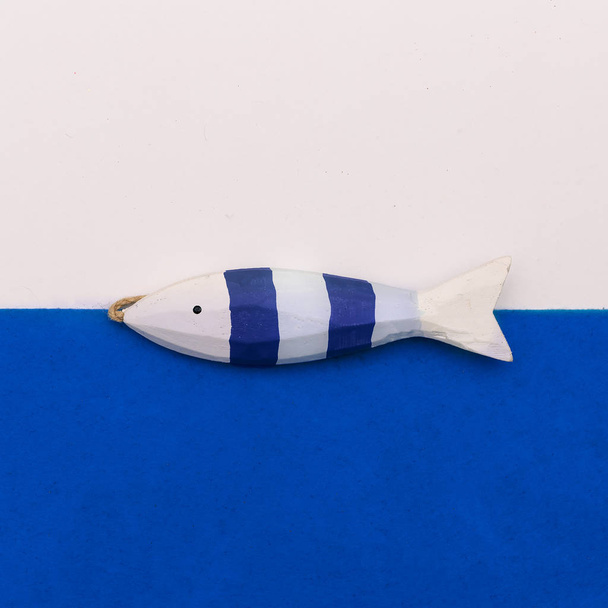 Fish souvenir Minimal art design - Zdjęcie, obraz
