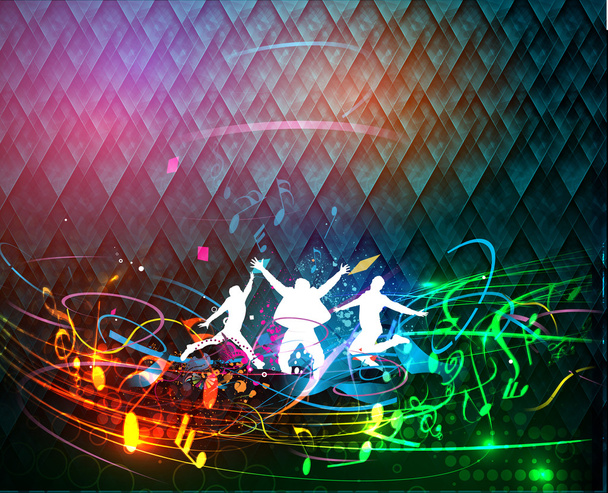 music background - Vector, Image
