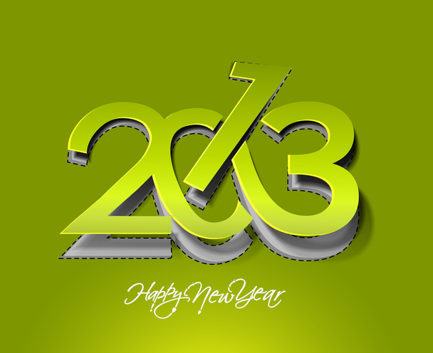 Año Nuevo 2013
 - Vector, imagen