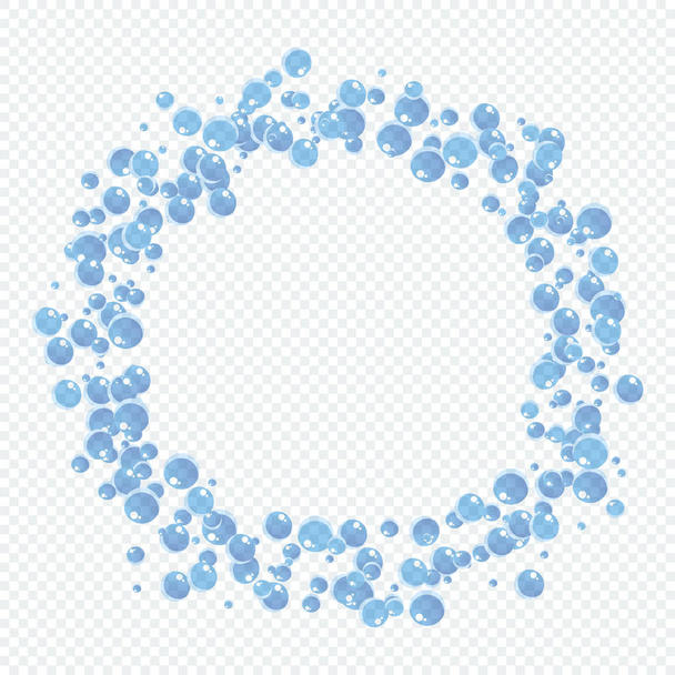 soap bubble background - Vector, Image