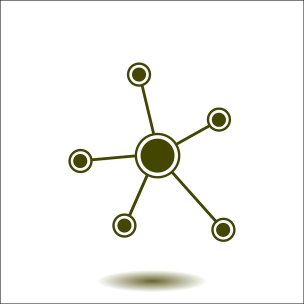 Netzwerkzeichen-Symbol. - Vektor, Bild