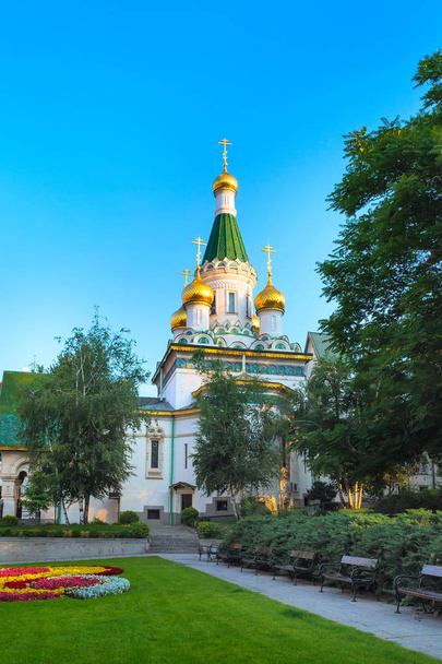 La iglesia rusa en el centro de Sofía, Bulgaria
 - Foto, Imagen