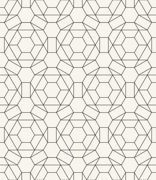 cuadrícula geométrica patrón vectorial sin costura fondo mínimo
 - Vector, imagen