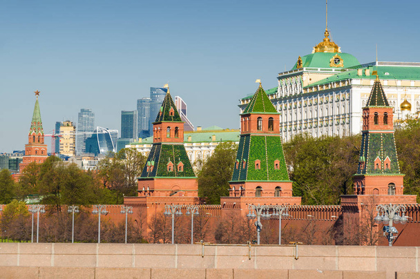 Fragment kulturních komplexu Kreml v Moskvě, Rusko. - Fotografie, Obrázek