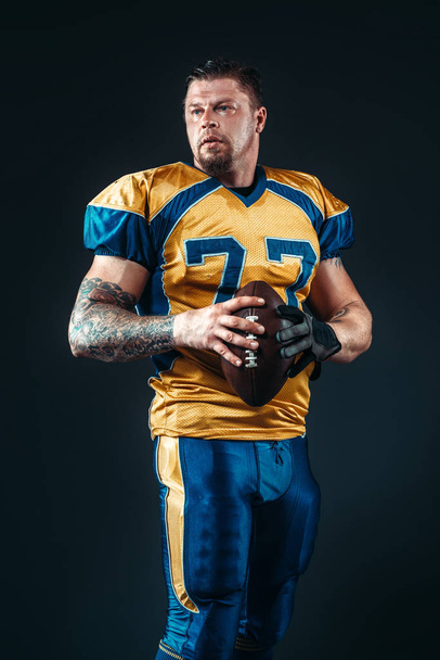 American football offensive player  - Фото, изображение