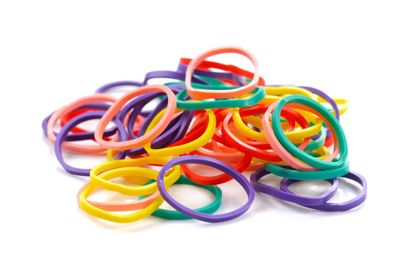 kupac színes gumiszalag - Fotó, kép