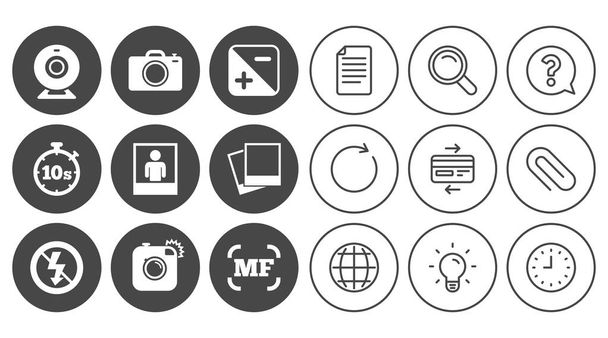 Statistics and Download icons.  - Vector, imagen