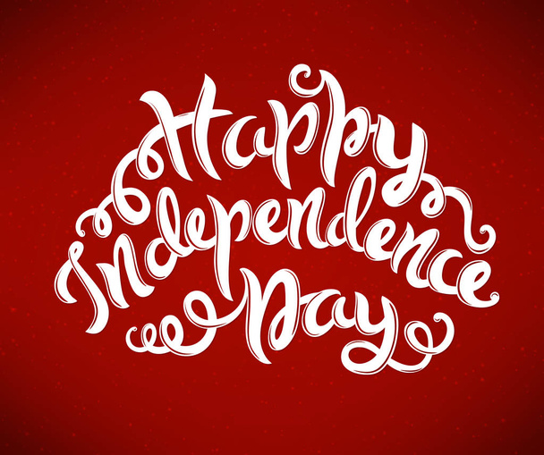Happy Independence Day - Vetor, Imagem