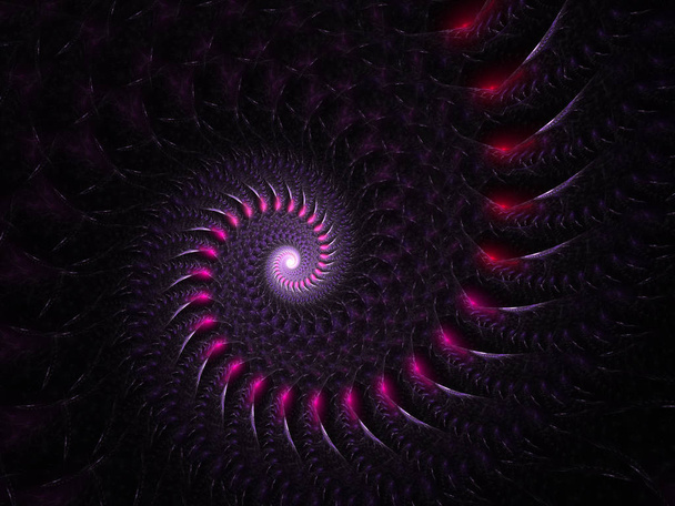 Predatory textured spiral. Dragon claws - Photo, Image