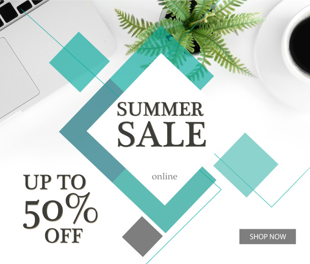 Summer sale banner - Photo, Image