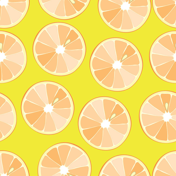 citrus fruits , vector illustration - Vektör, Görsel