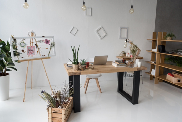 florist workplace in office  - Photo, Image