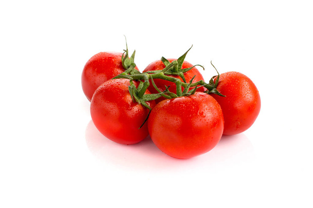 tomato isolated on white background - Фото, изображение