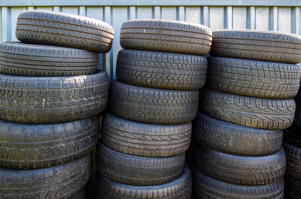 stacks of tires - Photo, Image