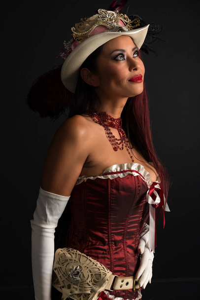 Kızıl saçlı cosplay - Fotoğraf, Görsel