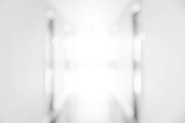 Resumen difuminación fondo de la habitación blanca
 - Foto, Imagen