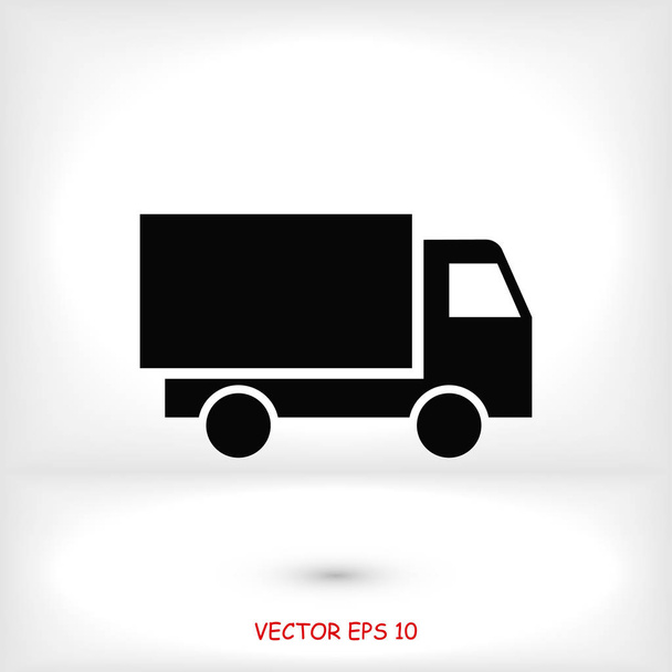 Vettore icona camion
 - Vettoriali, immagini