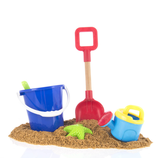 Toys at the beach - Фото, зображення