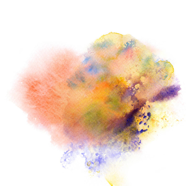 Abstract watercolor splash background. - Photo, Image