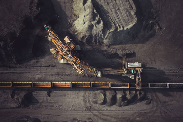 Těžba uhlí shora - Fotografie, Obrázek