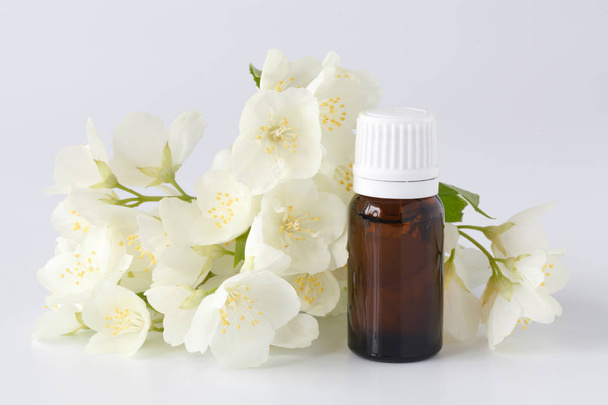 Essential jasmine oil - Photo, Image