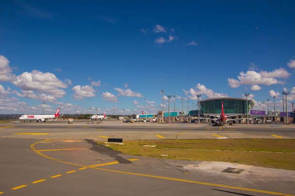 Brasilia, Brazil - June 17, 2017: Brasilia Internacional Airport - Foto, imagen