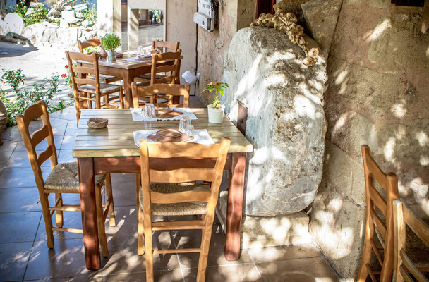 A Greek taverna - Foto, Imagem
