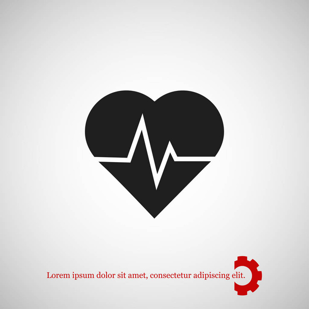 heart sign icon - Διάνυσμα, εικόνα