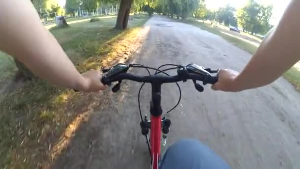 Extreme driving on the bike - Footage, Video