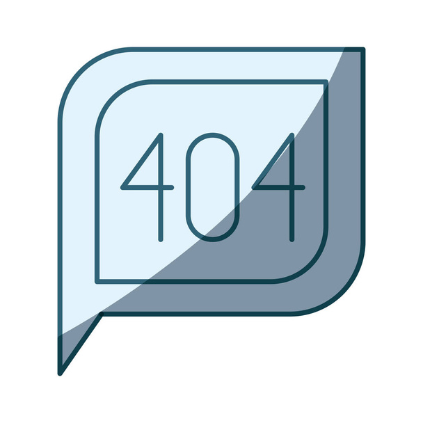 sininen varjostus siluetti vuoropuhelu neliön häntä 404 ei löytynyt symboli
 - Vektori, kuva