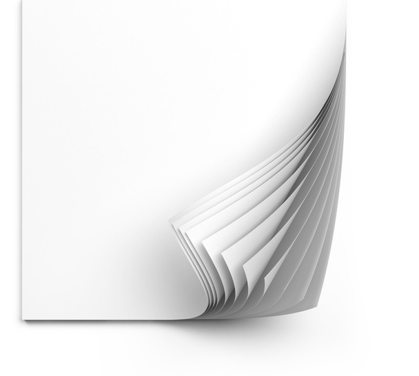 Білі паперових аркушів
 - Фото, зображення