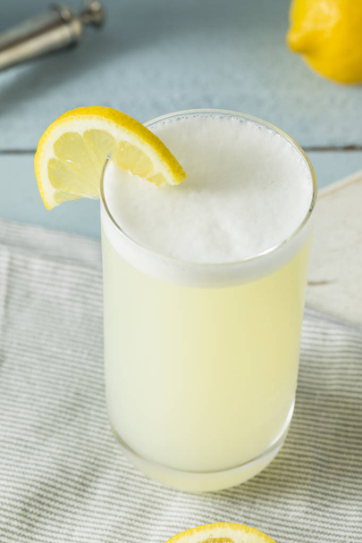 Refreshing Cold Egg Gin Fizz - Photo, Image