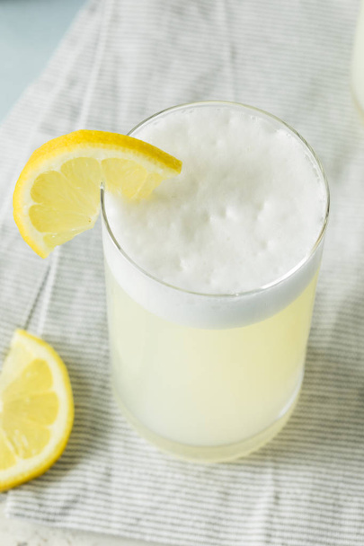 Refreshing Cold Egg Gin Fizz - Photo, Image