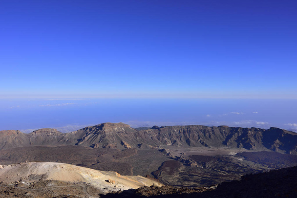 Vulkaan Teide, (Tenerife) 3718 meter. Natuurlijk erfgoed van de Unesco - Foto, afbeelding