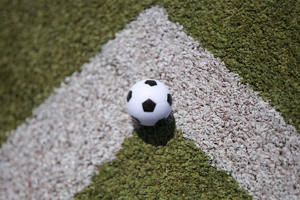 Soccer ball for corner kick - Фото, зображення