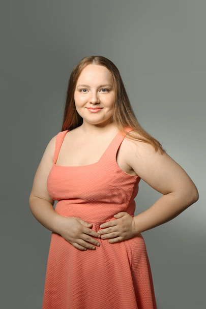 Overweight young woman   - Zdjęcie, obraz