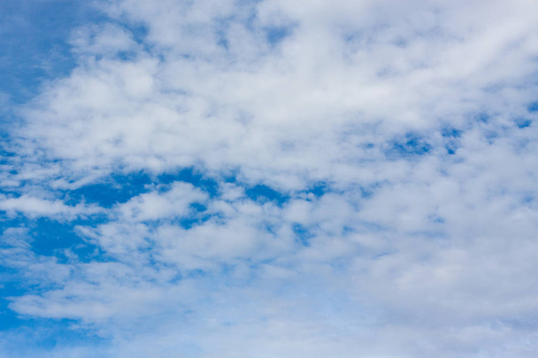 Beautiful blue sky with cloud for background. - Photo, Image