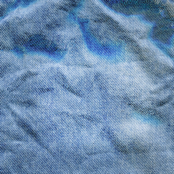 Denim jeans fabric texture background - Photo, Image
