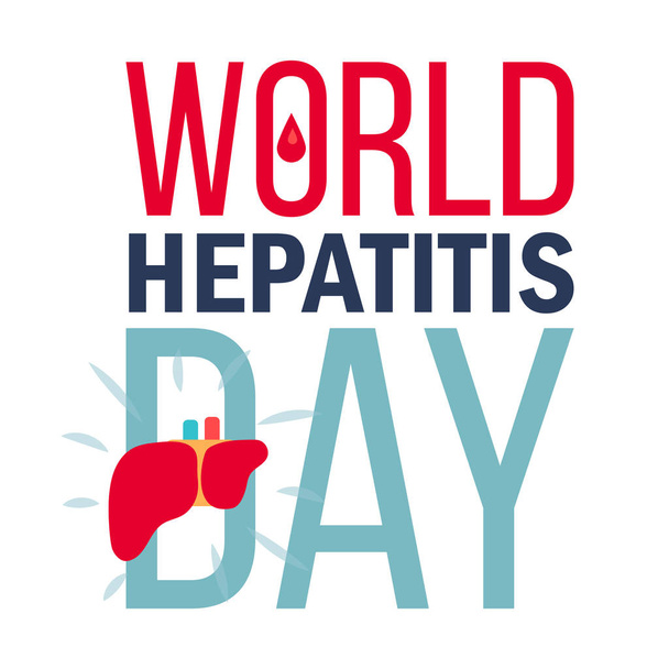 Maailman hepatiitti päivä banneri
 - Vektori, kuva
