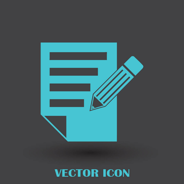 Quality Check icon. clipboard web icon - Vector, Image