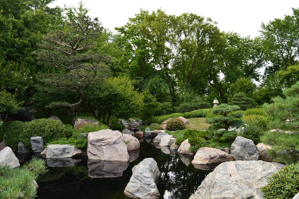 Японский сад
 - Фото, изображение
