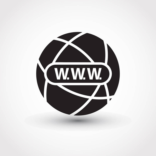 Icône de site Web. icône de globe vectoriel
 - Vecteur, image