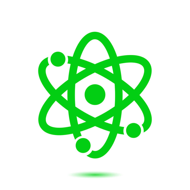 Pictograph of atom. - Vector, Image