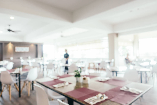 Abstrato borrão e restaurante desfocado com bar e café
  - Foto, Imagem