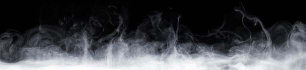 Abstract Smoke In Dark Background - Photo, Image