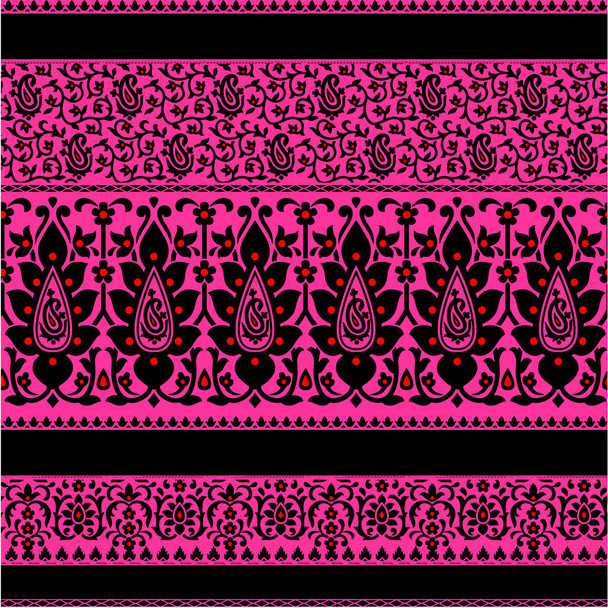 Seamless Paisley Pattern - Vector, Image